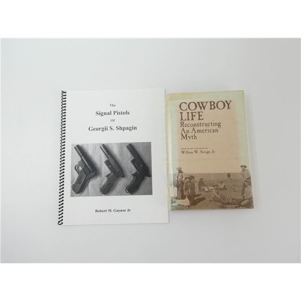 ASSORTED PISTOL / COWBOY BOOK LOT