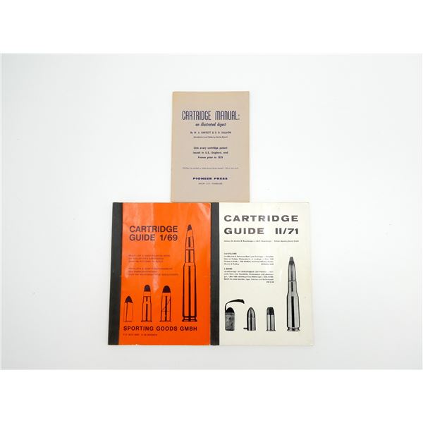 ASORTED CARTRIDGE GUIDE / MANUALS LOT