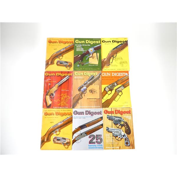 ASSORTED "GUN DIGEST" BOOK LOT