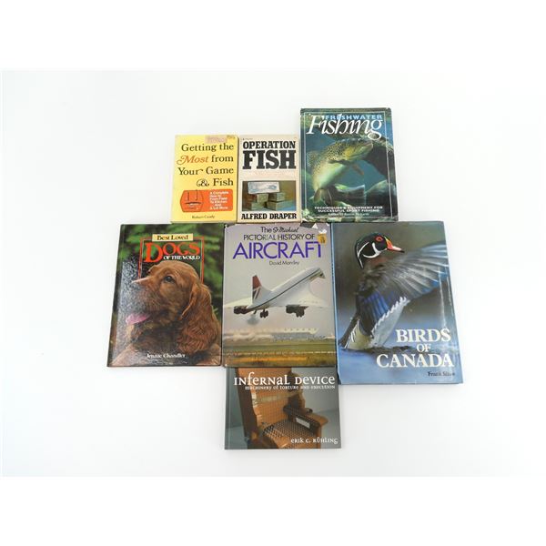 ASSORTED FISHING/ETC. BOOK LOT