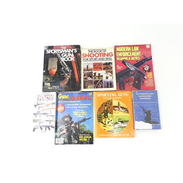 ASSORTED FIREARMS BOOKS LOT