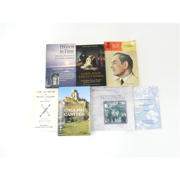 ASSORTED GUN / WORLD HISTORY / ETC. BOOK LOT