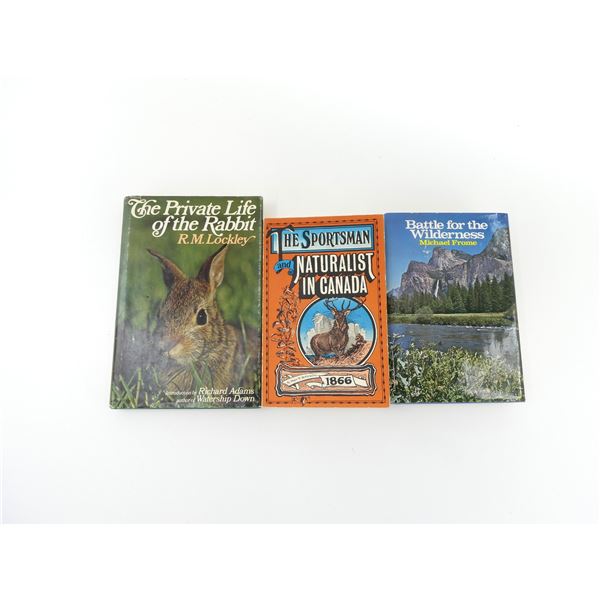 ASSORTED WILDERNESS BOOK LOT