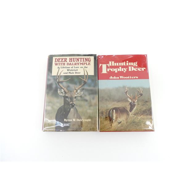 ASSORTED DEER HUNTING BOOK LOT