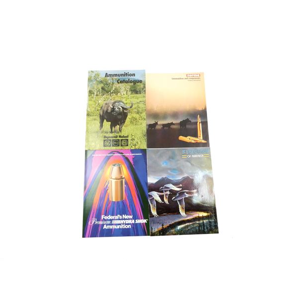 ASSORTED COLLECTORS AMMUNITION CATALOGUES