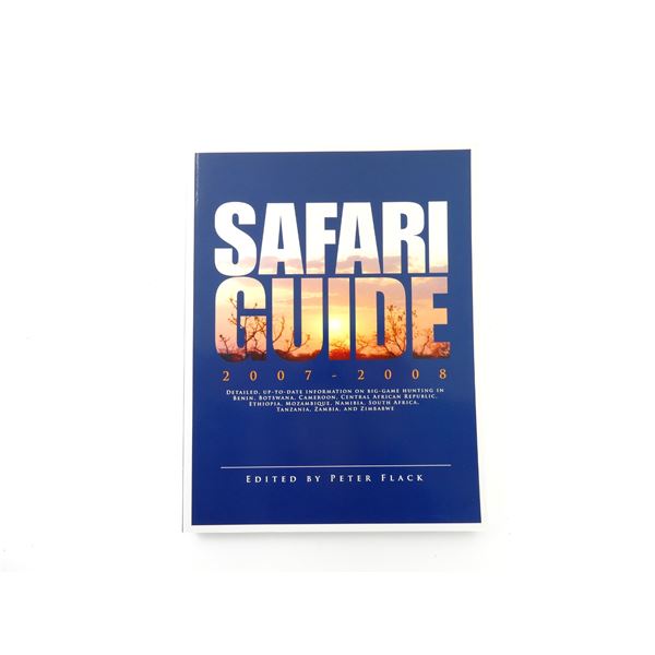 "SAFARI GUIDE, 2007-2008" BOOK