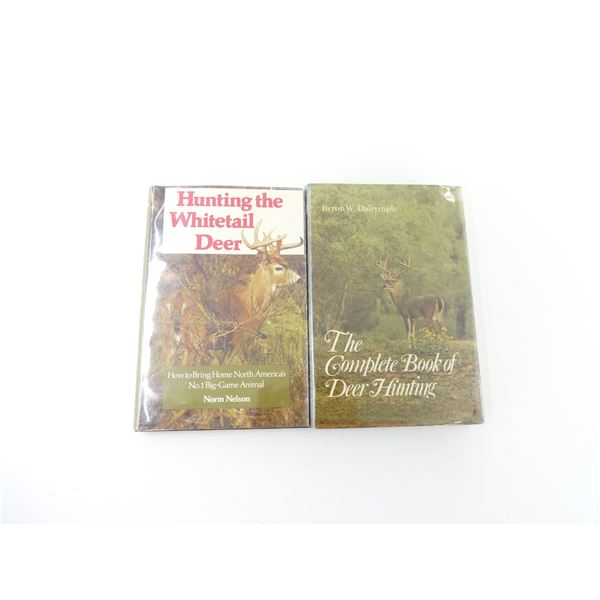ASSORTED DEER HUNTING BOOK LOT