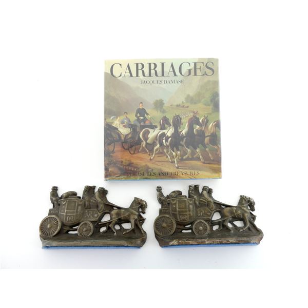 "CARRIAGES" BOOK / ETC. LOT