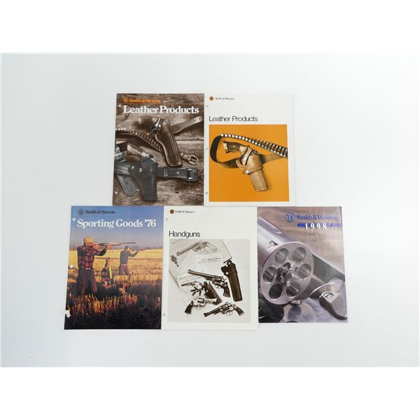 ASSORTED SMITH & WESSON CATALOGUES