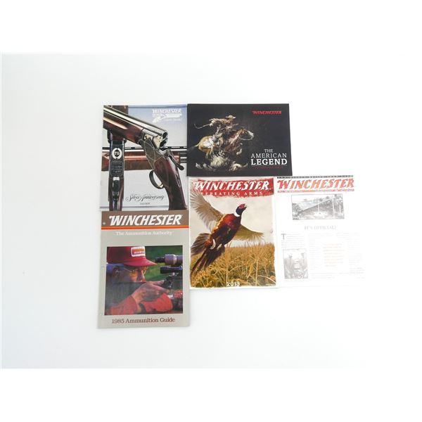 ASSORTED WINCHESTER CATALOGUE / ETC. LOT
