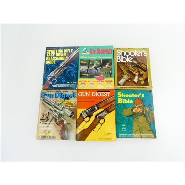 ASSORTED GUN DIGEST / SHOOTER'S BIBLE / ETC. BOOK / CATALOGUE LOT