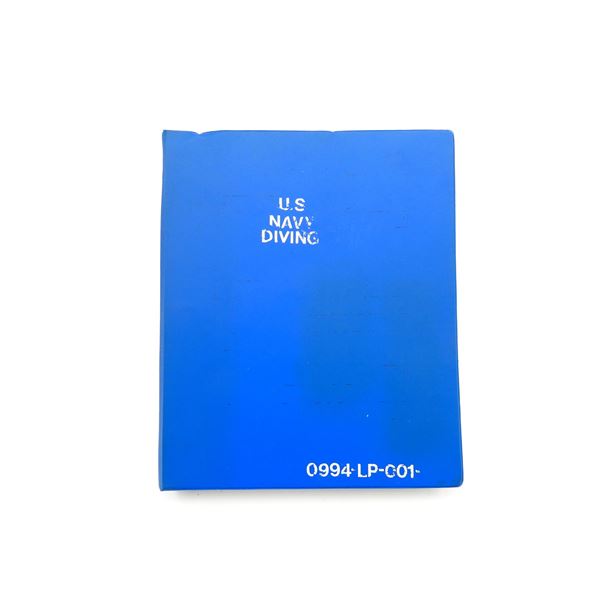 "US NAVY DIVING" TRAINING MANUAL