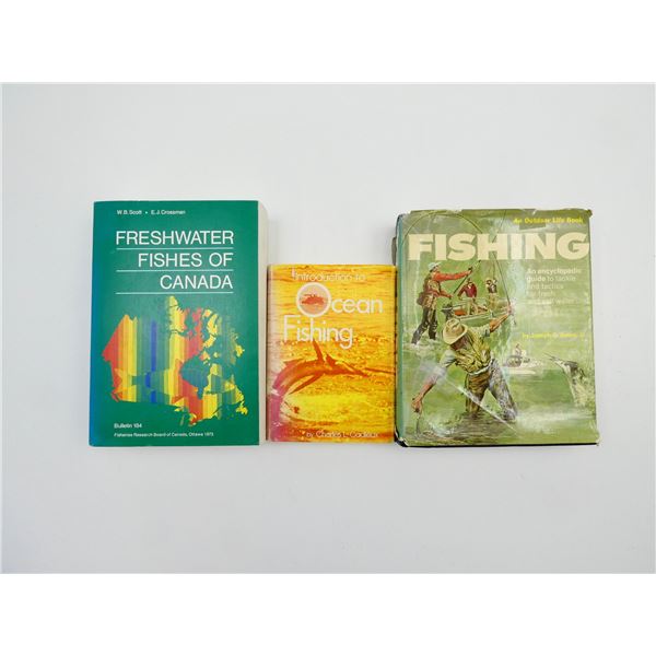 ASSORTED FISHING BOOK LOT