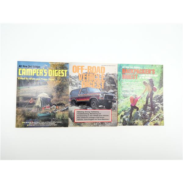 ASSORTED OUTDOORS BOOK LOT