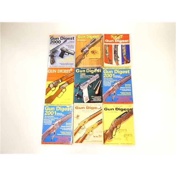 ASSORTED "GUN DIGEST" CATALOGUE LOT