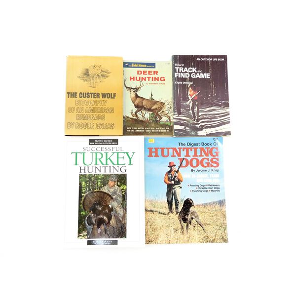 ASSORTED HUNTING / ETC. BOOK LOT