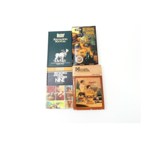 ASSORTED RELOADING BOOK LOT