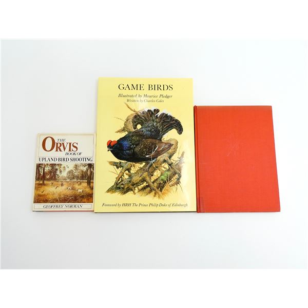 ASSORTED GAME BIRDS BOOK LOT