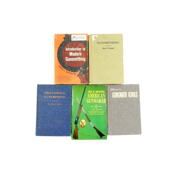 ASSORTED GUNSMITHING BOOK LOT