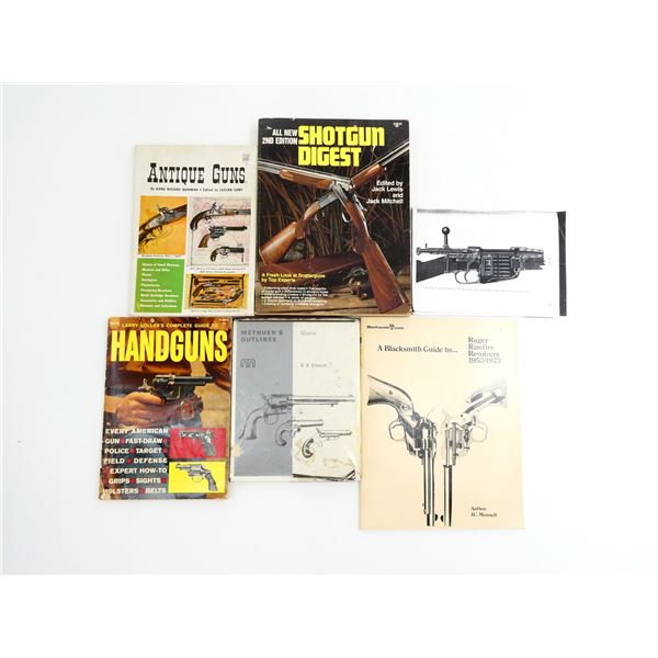 ASSORTED FIREARMS BOOK / CATALOGUE / ETC. LOT