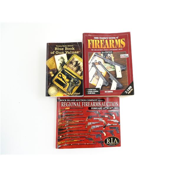 ASSORTED FIREARMS BOOK / CATALOGUE LOT