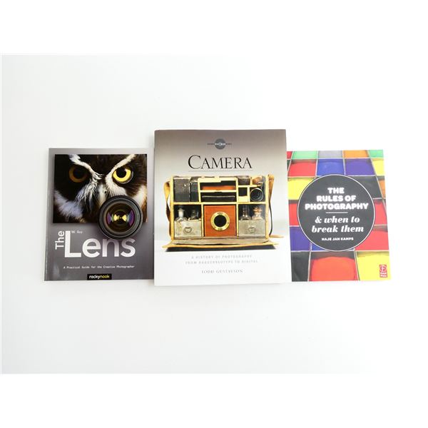 ASSORTED PHOTOGRAPHY BOOK LOT
