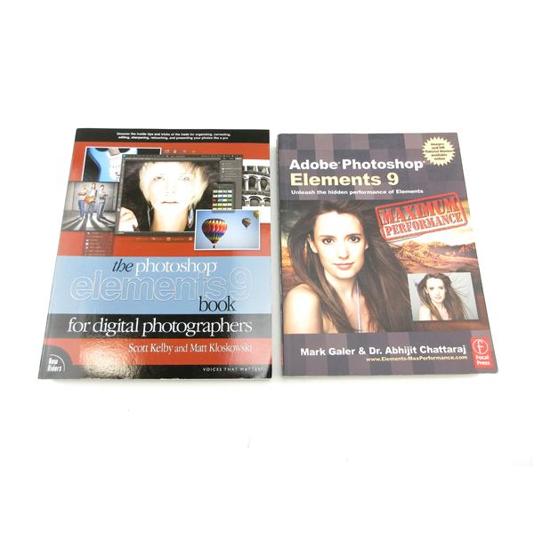 ASSORTED ADOBE PHOTOSHOP BOOK LOT