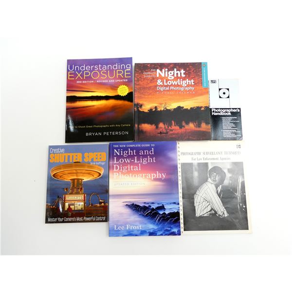 ASSORTED PHOTOGRAPHY BOOK / ETC. LOT
