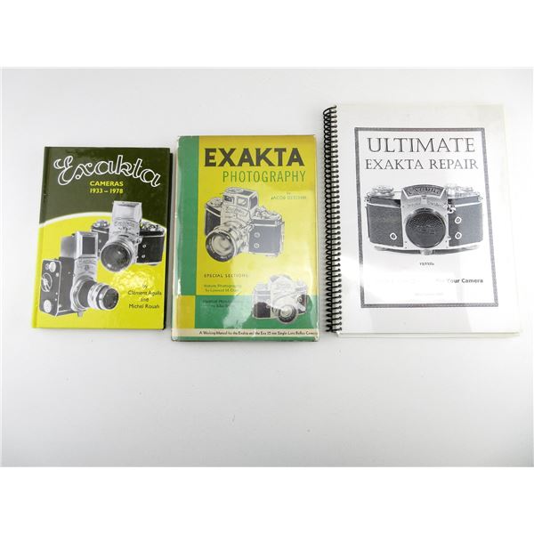 ASSORTED EXAKTA CAMERA BOOK LOT
