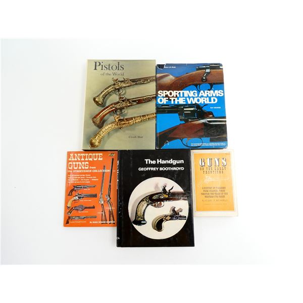 ASSORTED FIREARMS BOOKS LOT