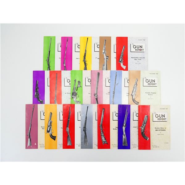 1966-67 "THE GUN REPORT" SERIES BOOK LOT