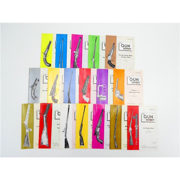 1974-75 "THE GUN REPORT" SERIES BOOK LOT