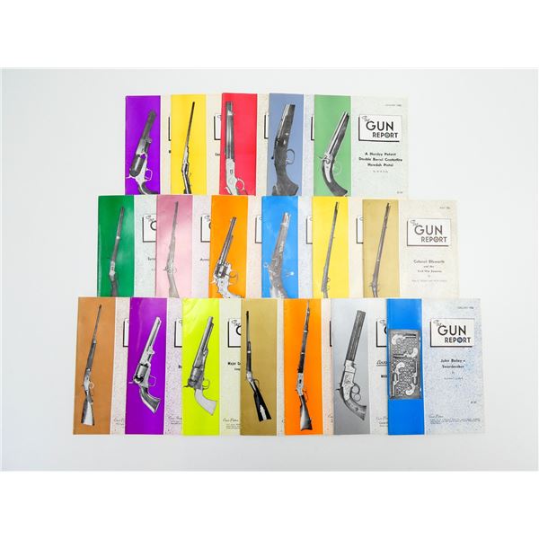 1980-81 "THE GUN REPORT" SERIES BOOK LOT