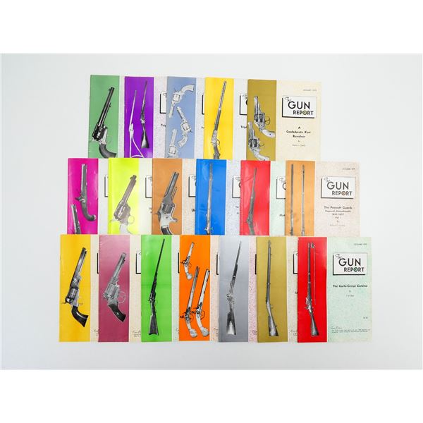 1978-79 "THE GUN REPORT" SERIES BOOK LOT