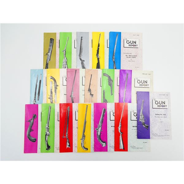 1968-69 "THE GUN REPORT" SERIES BOOK LOT