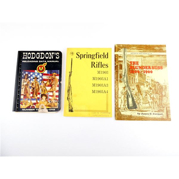 ASSORTED FIREARMS BOOK LOT