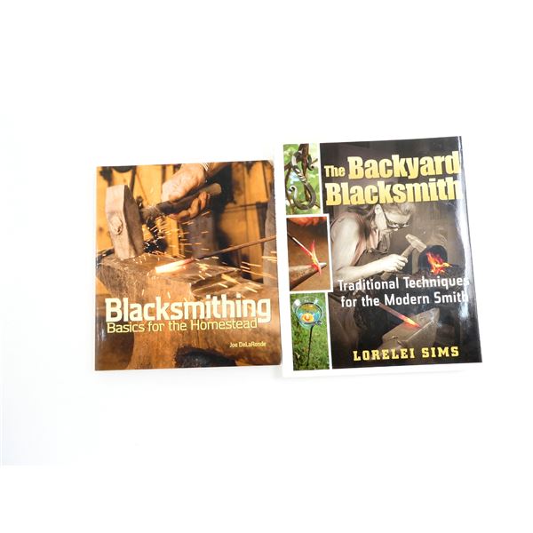 ASSORTED BLACKSMITHING BOOK LOT