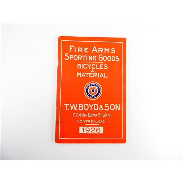 "FIRE ARMS SPORTING GOODS, BICYCLES & MATERIAL" CATALOGUE