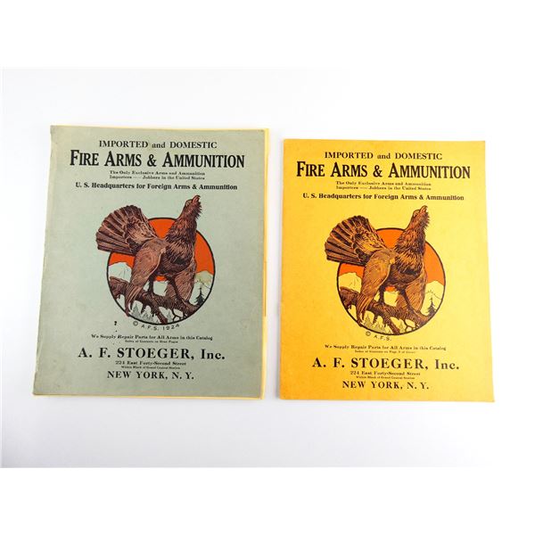 ASSORTED "IMPORTED AND DOMESTIC FIRE ARMS & AMMUNITION" CATALOGUES