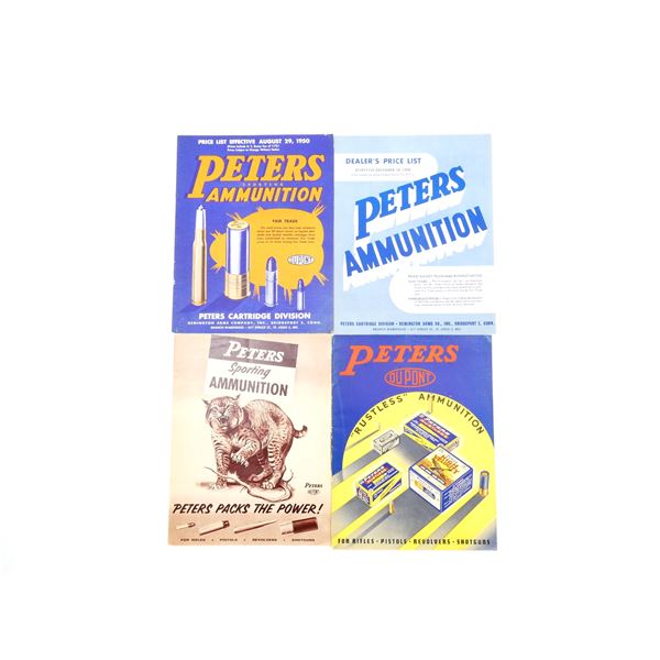ASSORTED AMMUNITION CATALOGUE LOT