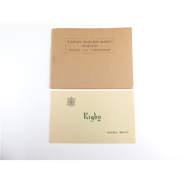 ASSORTED FIREARMS CATALOGUE LOT