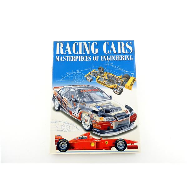 "RACING CARS, MASTERPIECES OF ENGINEERING" BOOK