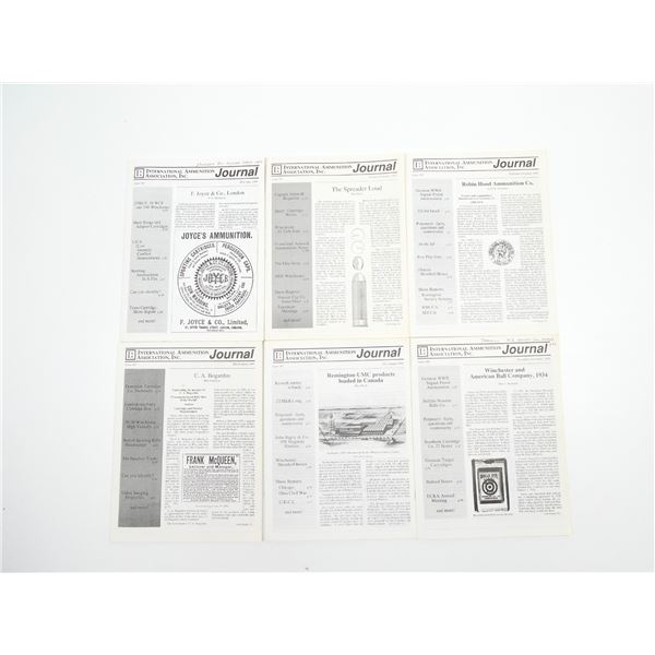 ASSORTED "INTERNATIONAL AMMUNITION ASSOCIATION INC." JOURNAL SERIES LOT