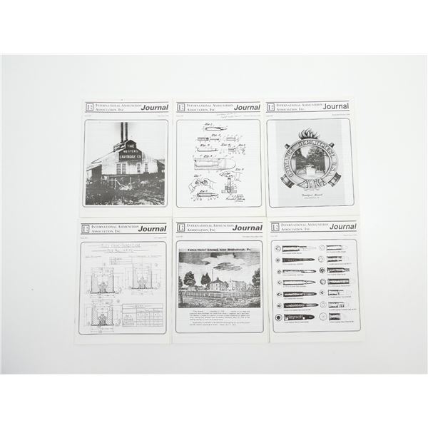 ASSORTED "INTERNATIONAL AMMUNITION ASSOCIATION INC." JOURNAL SERIES LOT