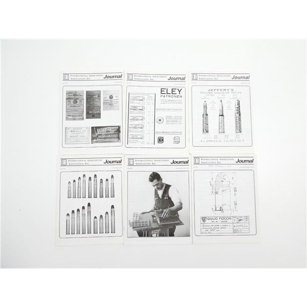 ASSORTED "INTERNATIONAL AMMUNITION ASSOCIATION INC." JOURNAL SERIES LOT