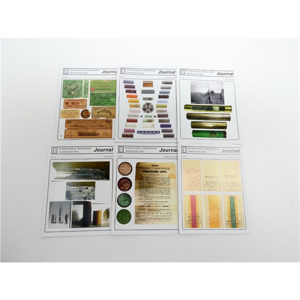 ASSORTED "INTERNATIONAL AMMUNITION ASSOCIATION INC." JOURNAL SERIES LOT