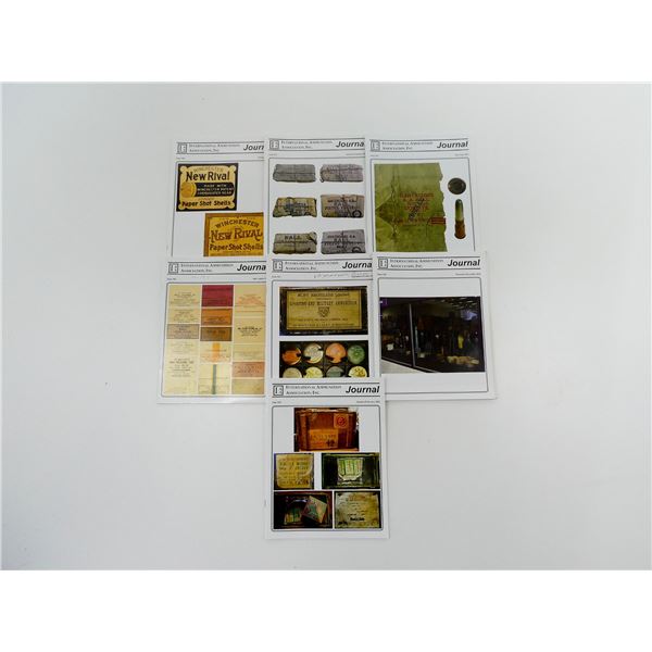 ASSORTED "INTERNATIONAL AMMUNITION ASSOCIATION INC." JOURNAL SERIES LOT