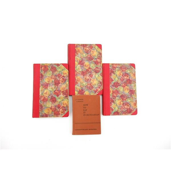 ASSORTED HUNGARIAN BOOK LOT