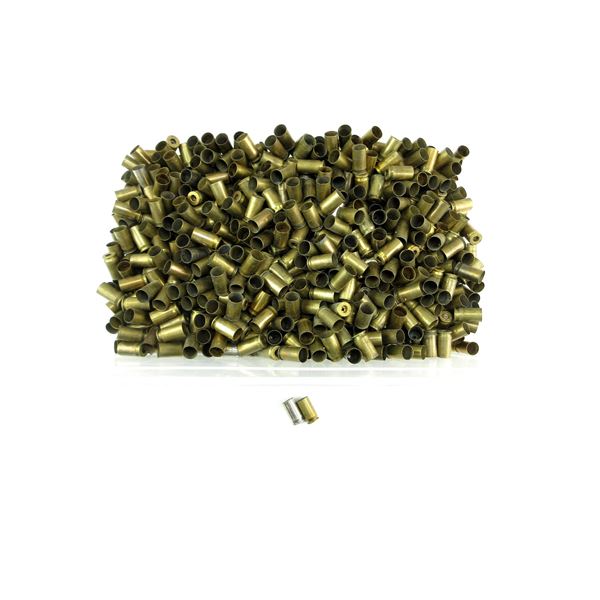 NON-PRIMED ASSORTED .45 AUTO BRASS AND NICKEL CASES LOT