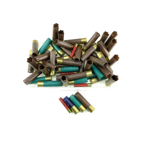 NON-PRIMED ASSORTED 10 GAUGE 3 1/2" SHOT SHELL HULLS AND .410 GAUGE 3" SHOT SHELL HULLS LOT
